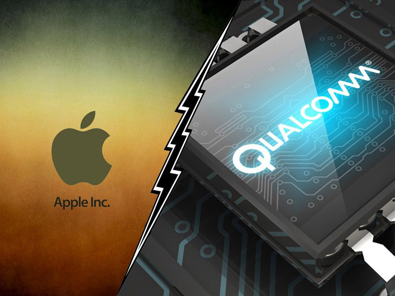 ""Qualcomm" تحاكم آبل وتطالبها بتعويض هائل" تحاكم آبل وتطالبها بتعويض هائل
